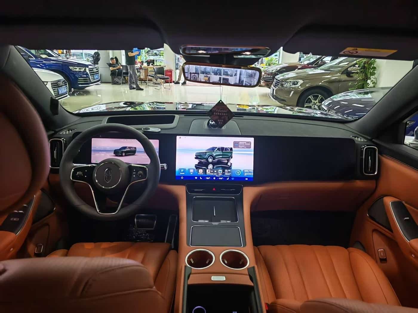 2025 Aito Wenjie AITO M8 Green, 5,000 km, China export – photo 11