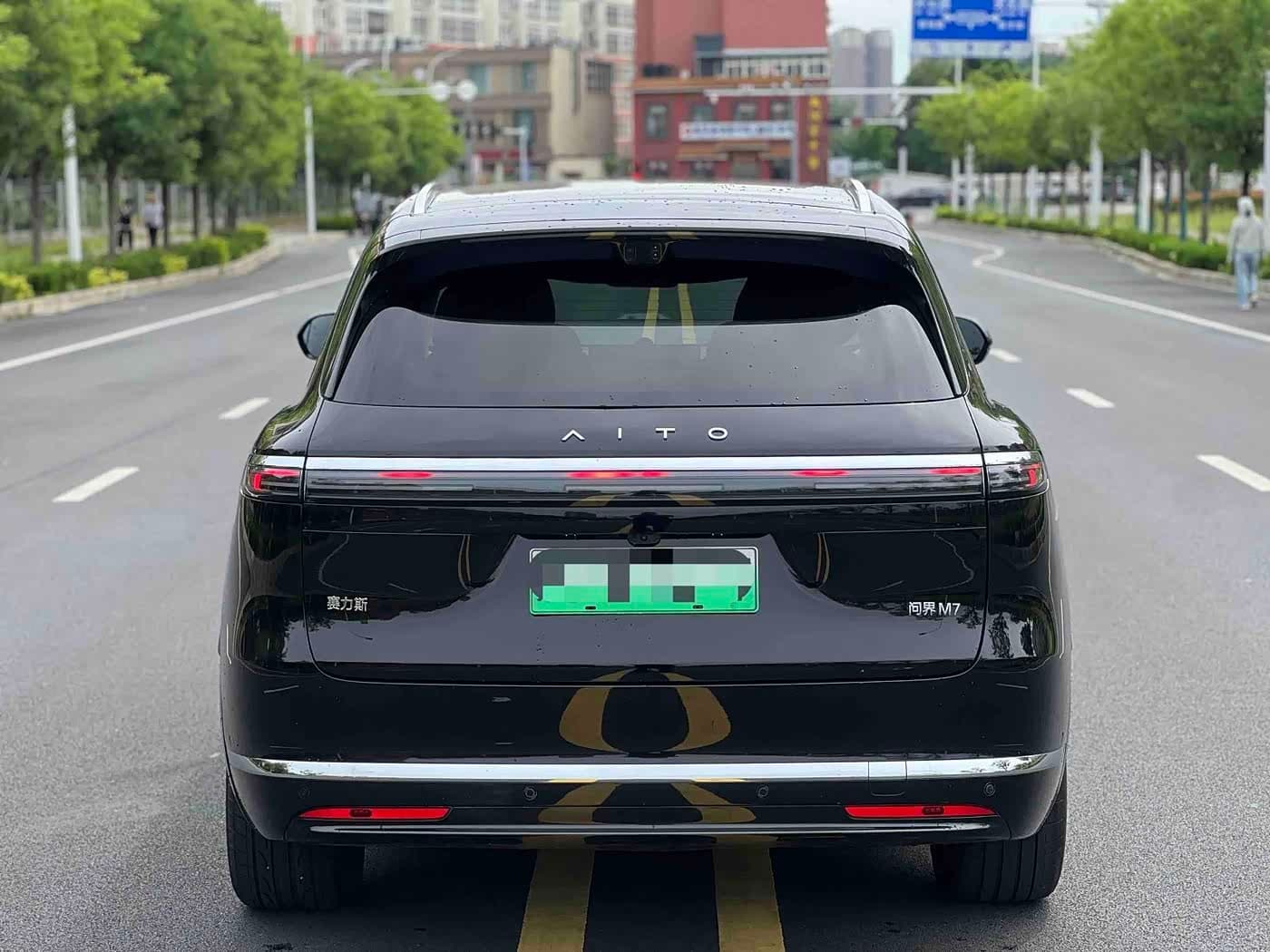 2025 Aito Wenjie AITO M7 Black, 6,000 km, China export – photo 8