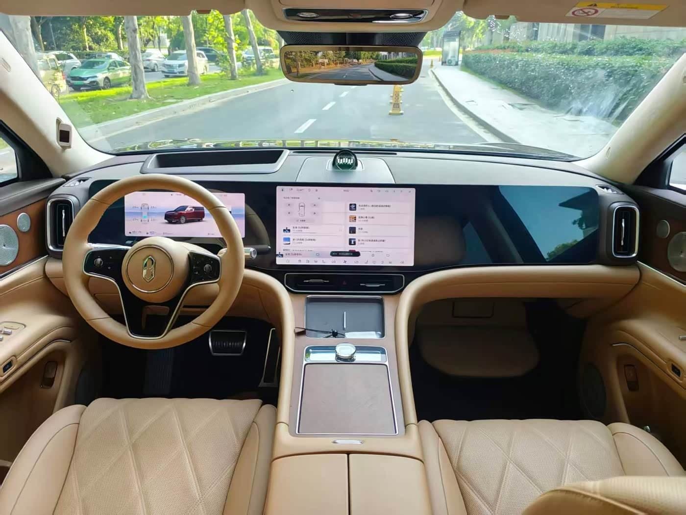 2025 Aito Wenjie AITO M9 Red, 6,000 km, China export – photo 7