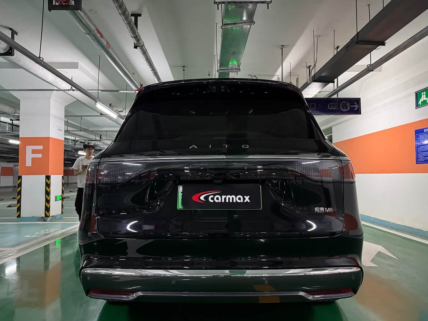 2025 Aito Wenjie AITO M8 Black, 16,000 km, China export – photo 5