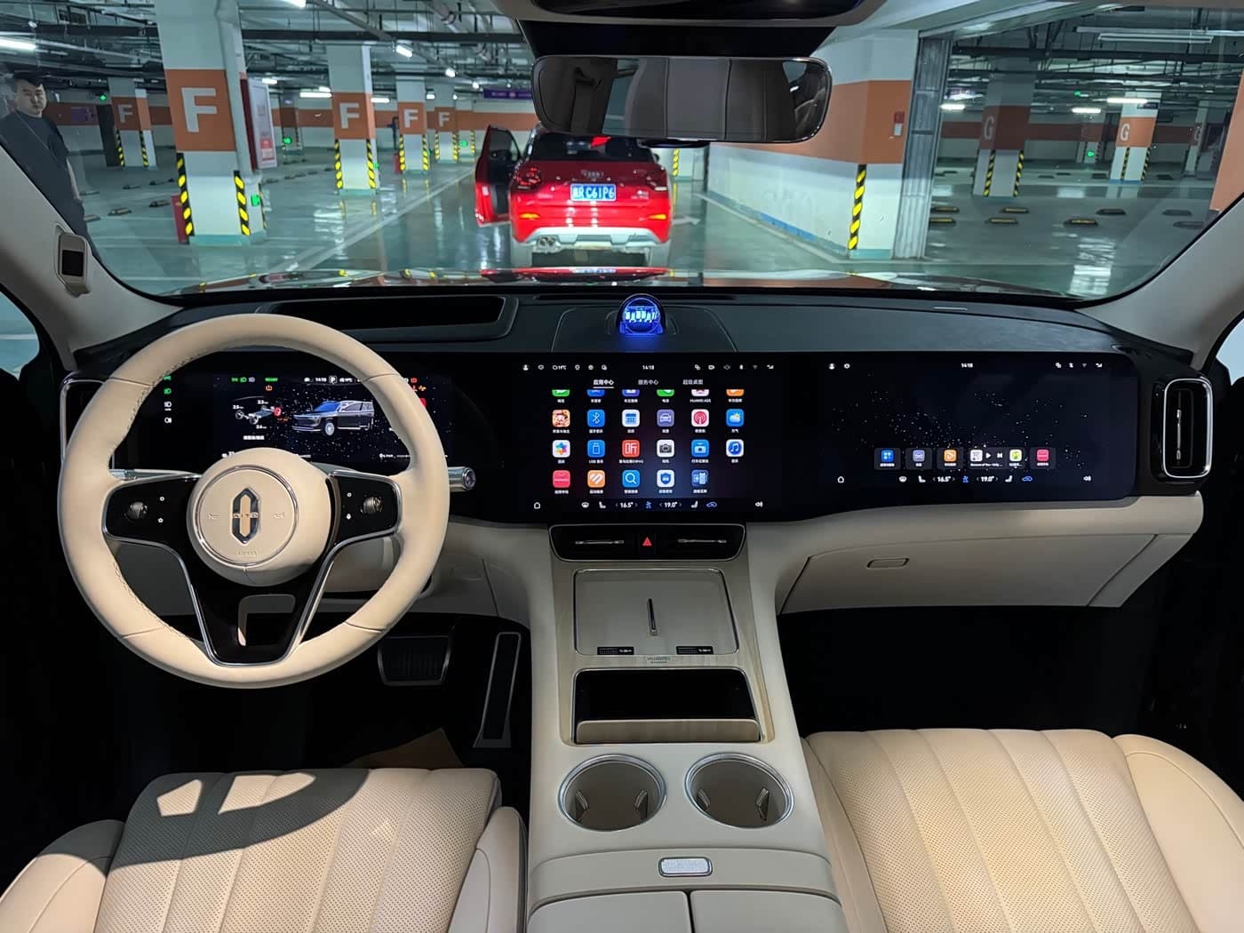 2025 Aito Wenjie AITO M8 Black, 16,000 km, China export – photo 9