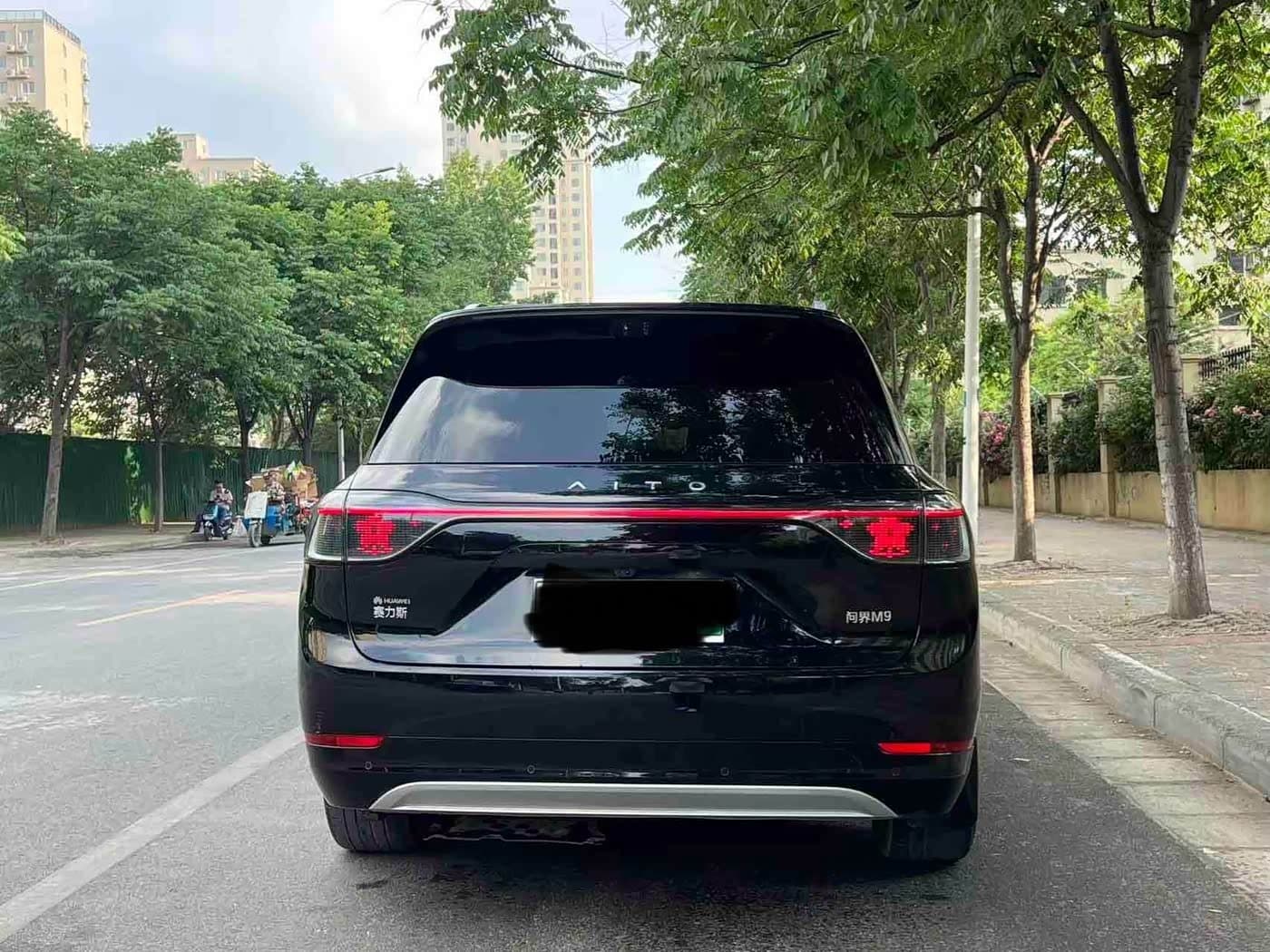 2025 Aito Wenjie AITO M9 Black, 10,000 km, China export – photo 5