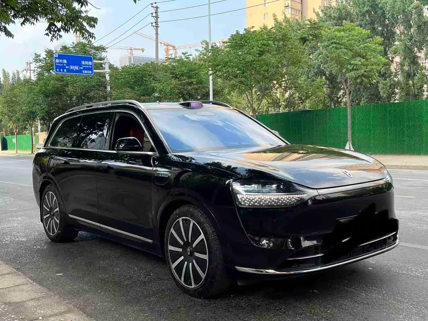 2025 Aito Wenjie AITO M9 Black, 10,000 km, China export – photo 3