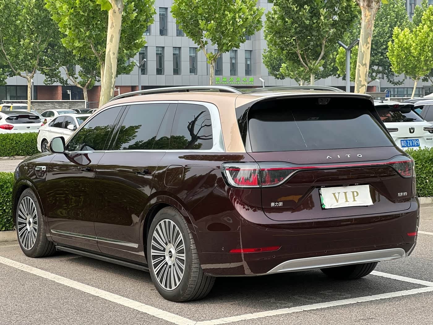2026 Aito Wenjie AITO M9 Red, 1,800 km, China export – photo 6