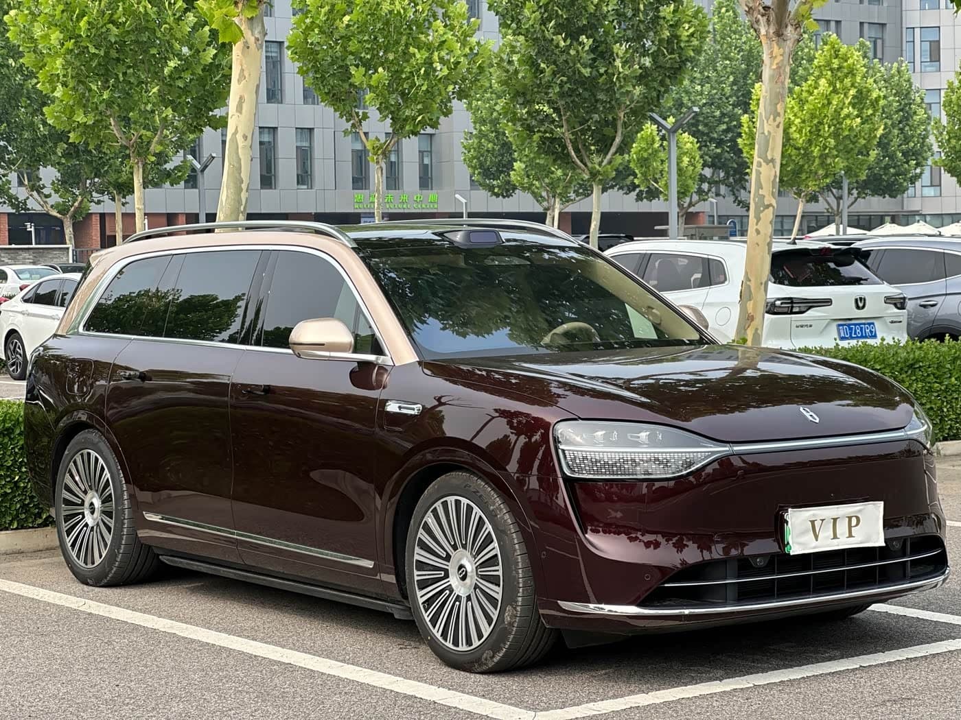 2026 Aito Wenjie AITO M9 Red, 1,800 km, China export – photo 3