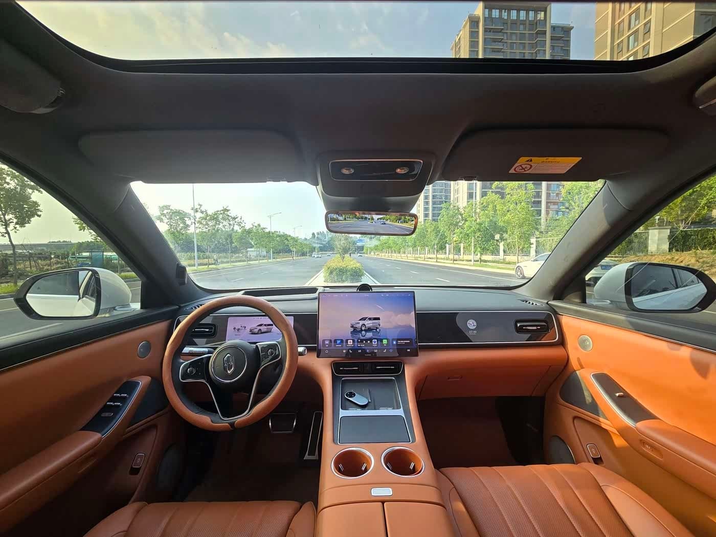 2025 Aito Wenjie AITO M7 White, 10,000 km, China export – photo 5
