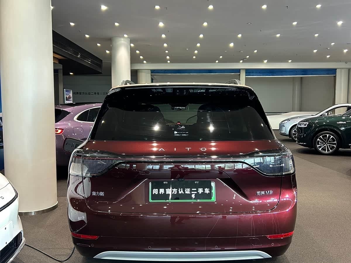 2025 Aito Wenjie AITO M9 Red, 15,000 km, China export – photo 12