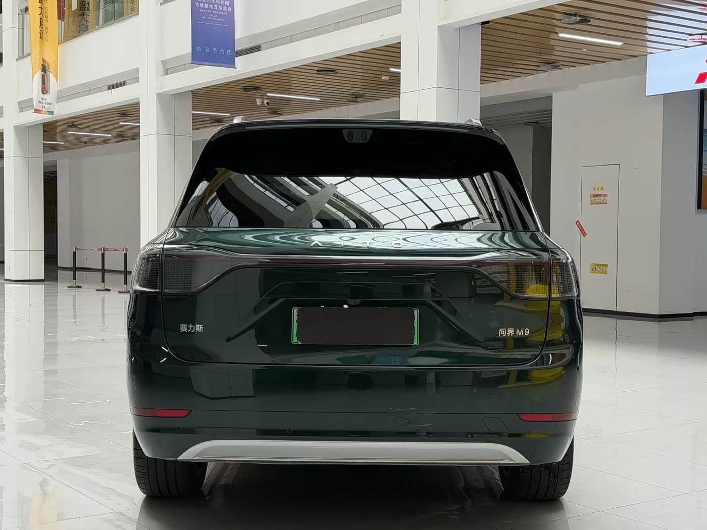2026 Aito Wenjie AITO M9 Green, 12,000 km, China export – photo 3