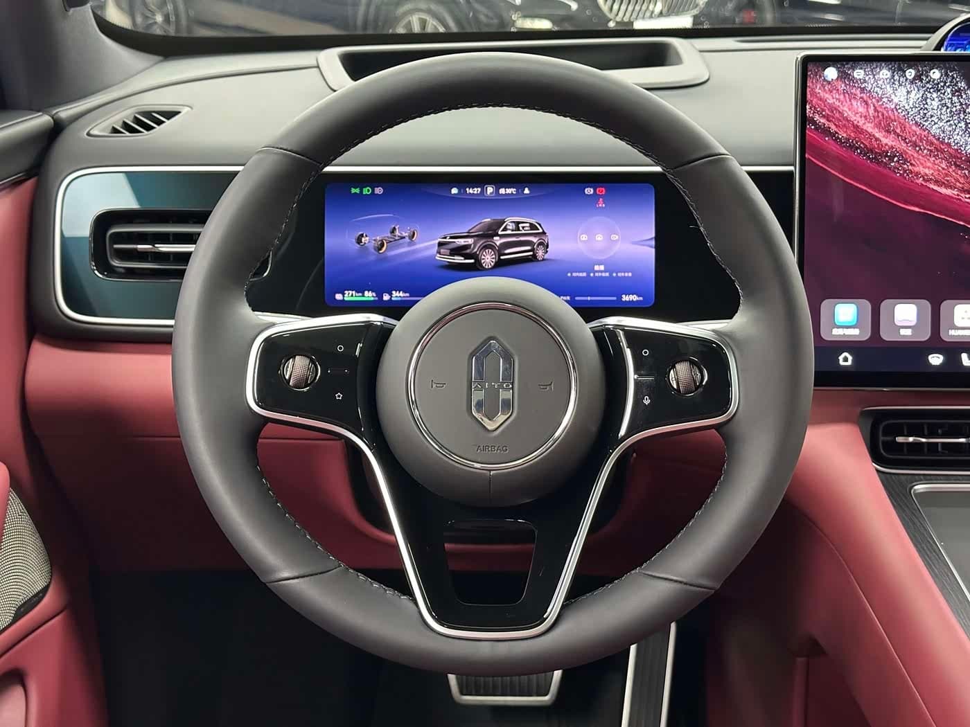 2025 Aito Wenjie AITO M7 Black, 3,700 km, China export – photo 20