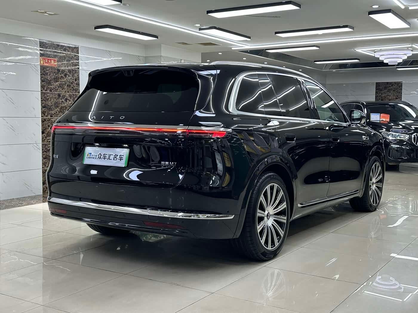 2025 Aito Wenjie AITO M7 Black, 3,700 km, China export – photo 4