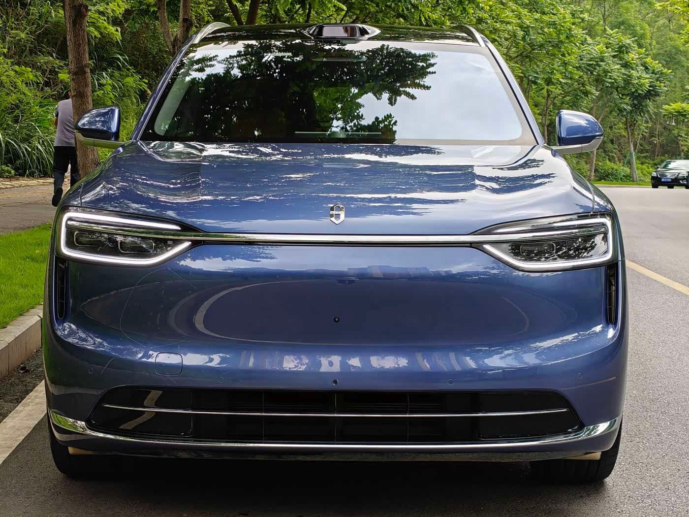 2025 Aito Wenjie AITO M7 Blue, 7,000 km, China export – photo 2