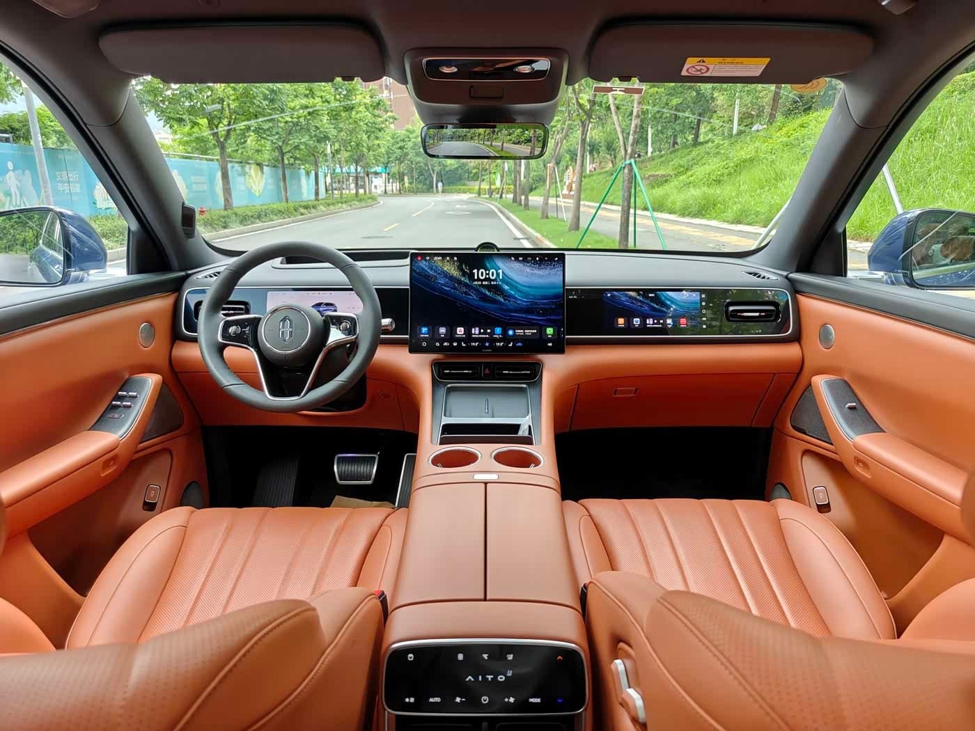 2025 Aito Wenjie AITO M7 Blue, 7,000 km, China export – photo 5