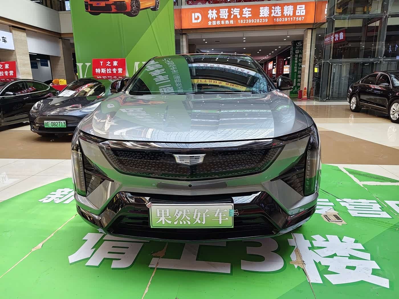 2024 Cadillac IQ Ao Ge Silver Gray, 30,000 km, China export – photo 3