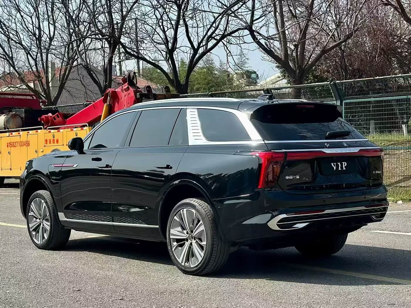 2020 Hongqi E-HS9 Black, 56,000 km, China export – photo 7