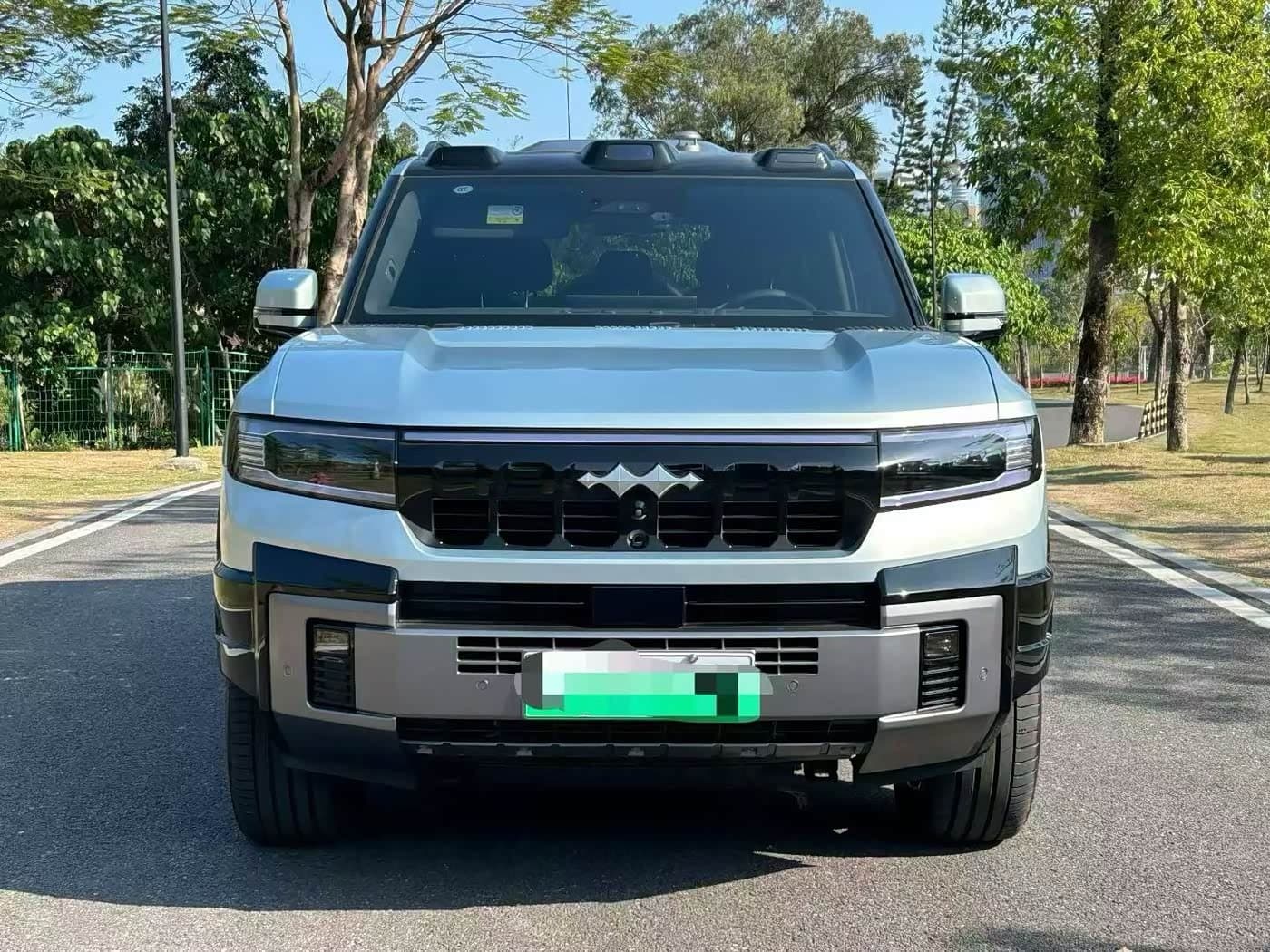 2025 Fang Cheng Bao Leopard 8 Silbergrau, 4,500 km, China export – photo 2