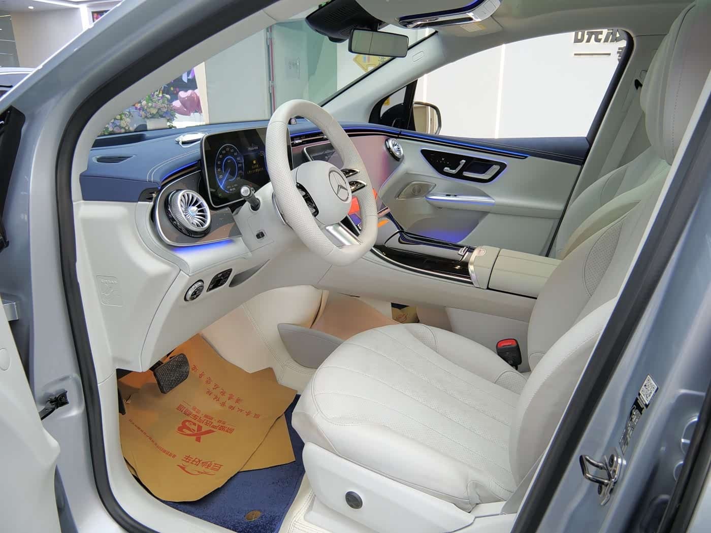 2023 Mercedes-Benz EQE SUV Silver Gray, 38,900 km, China export – photo 18
