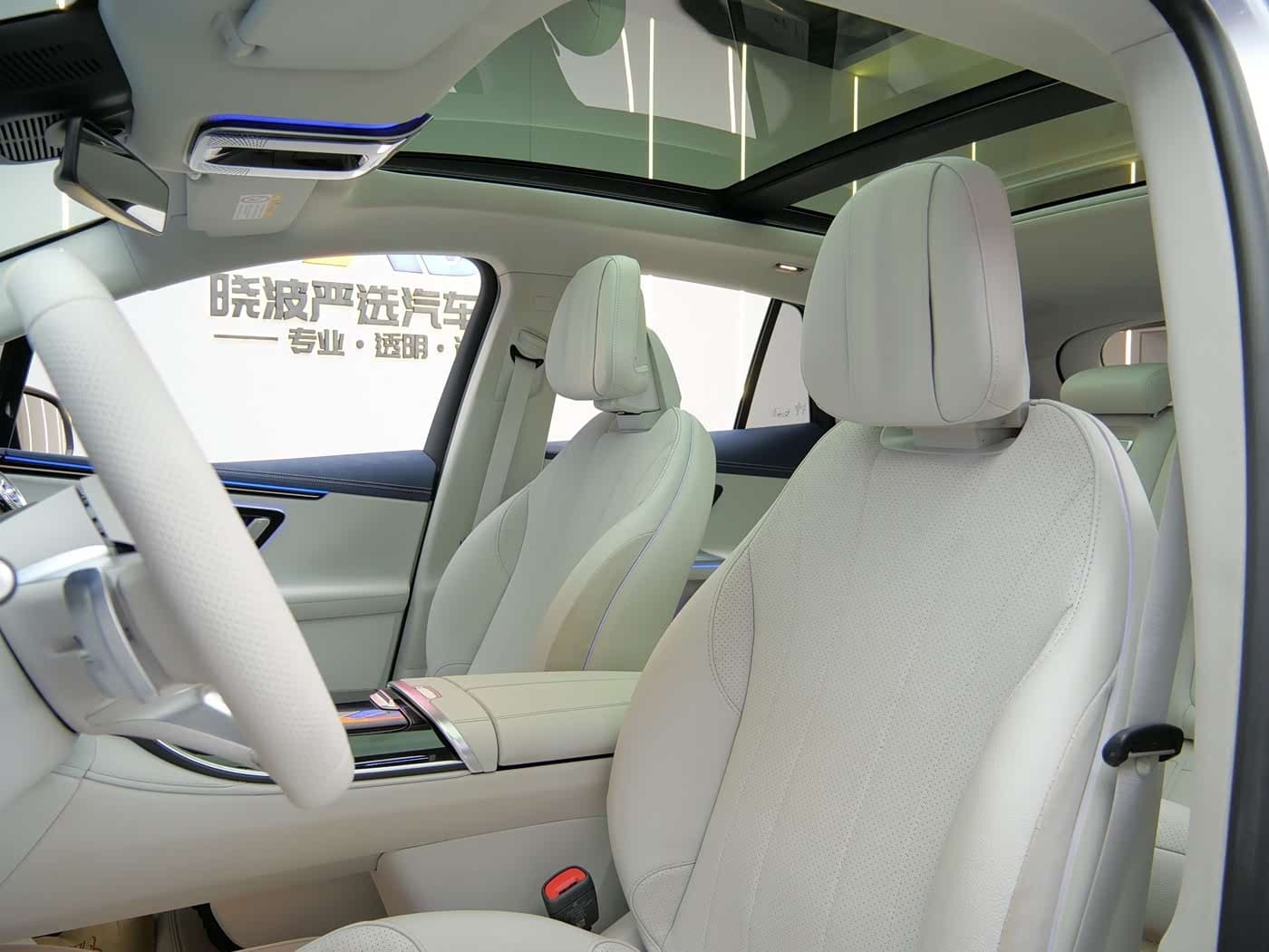 2023 Mercedes-Benz EQE SUV Silver Gray, 38,900 km, China export – photo 19
