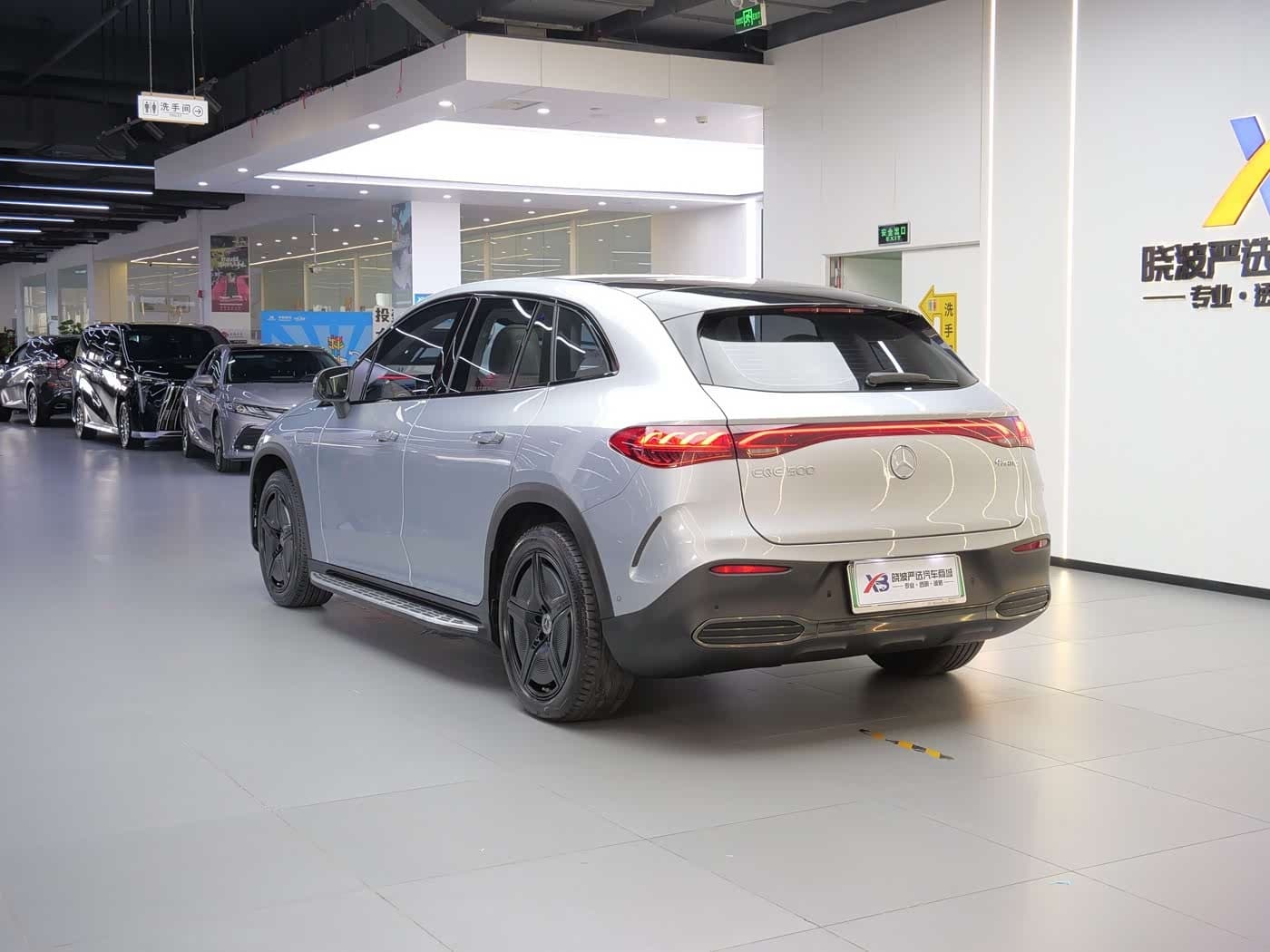 2023 Mercedes-Benz EQE SUV Silver Gray, 38,900 km, China export – photo 6