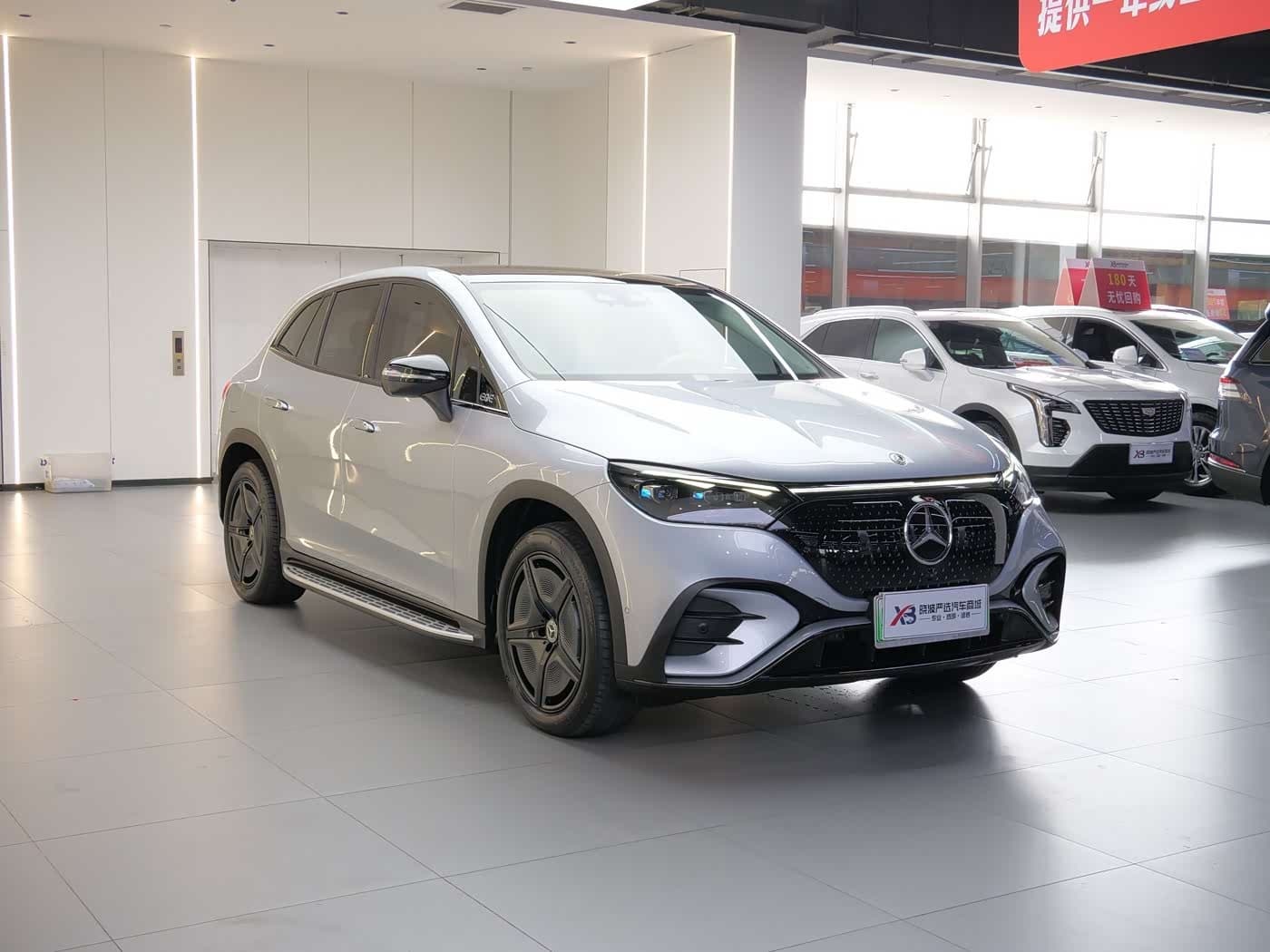 2023 Mercedes-Benz EQE SUV Silver Gray, 38,900 km, China export – photo 2