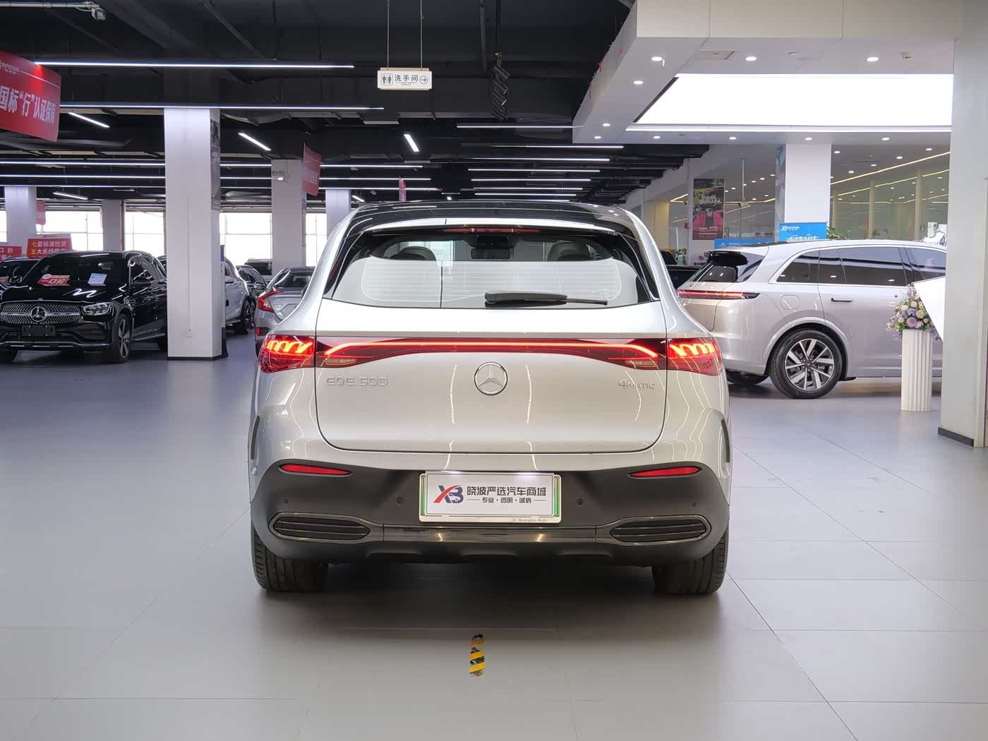 2023 Mercedes-Benz EQE SUV Silver Gray, 38,900 km, China export – photo 4