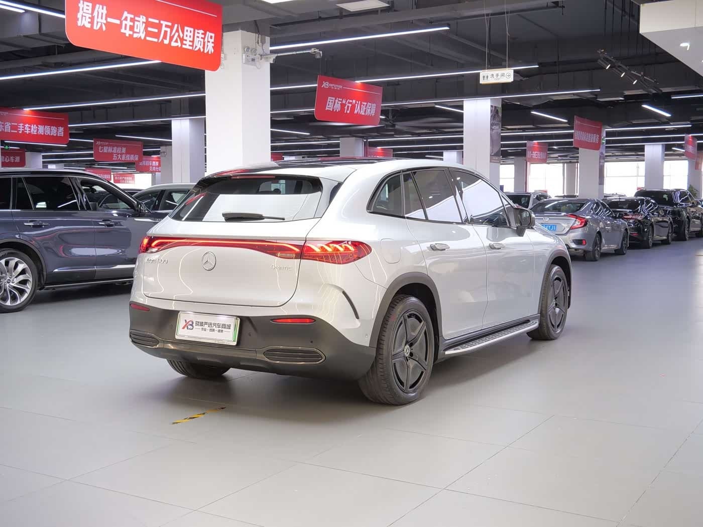 2023 Mercedes-Benz EQE SUV Silver Gray, 38,900 km, China export – photo 7