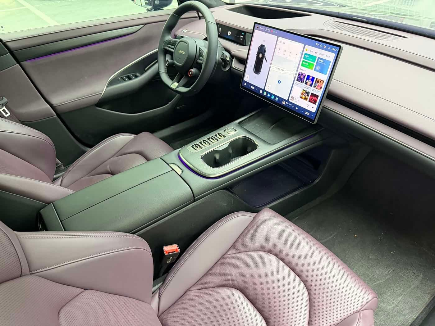 2024 Xiaomi Auto Xiaomi SU7 Red, 20,000 km, China export – photo 5