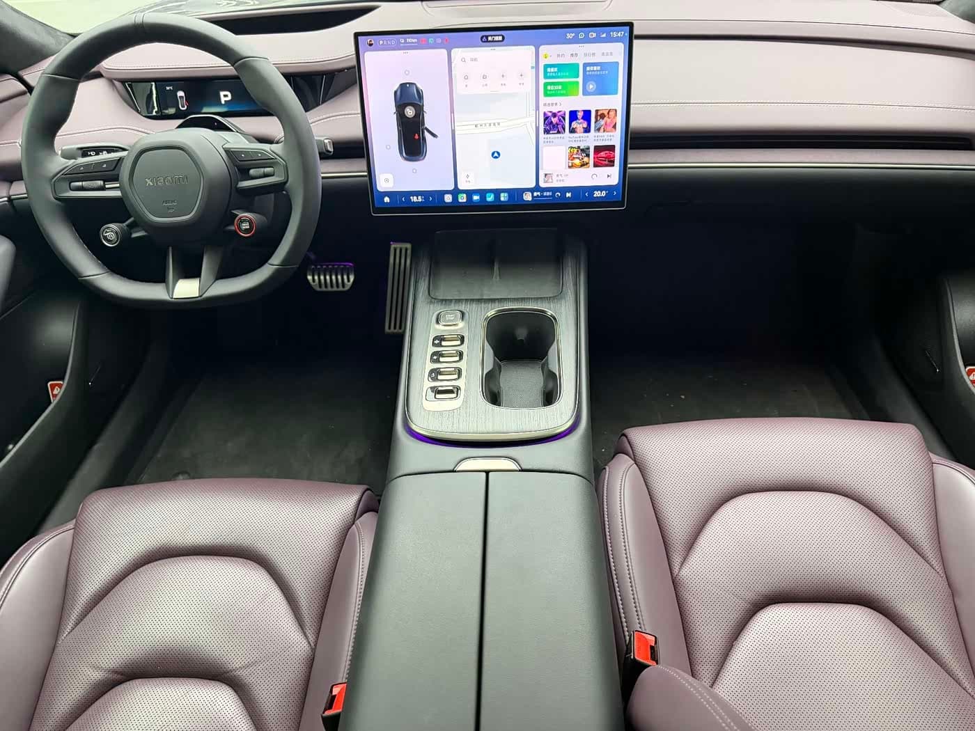 2024 Xiaomi Auto Xiaomi SU7 Red, 20,000 km, China export – photo 4