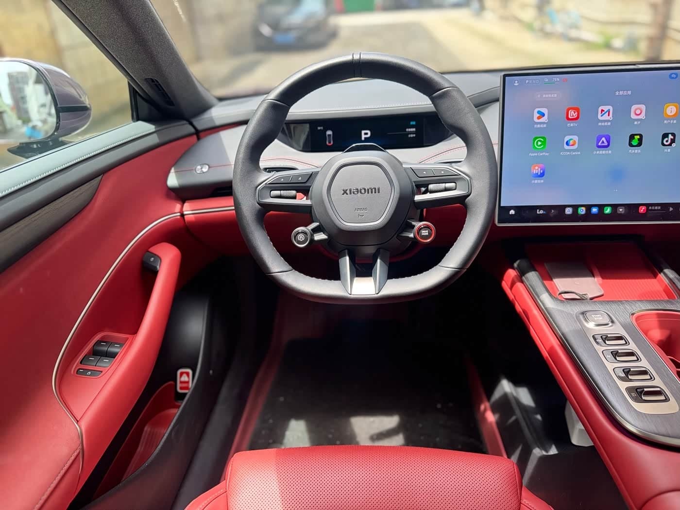 2024 Xiaomi Auto Xiaomi SU7 Red, 16,000 km, China export – photo 11