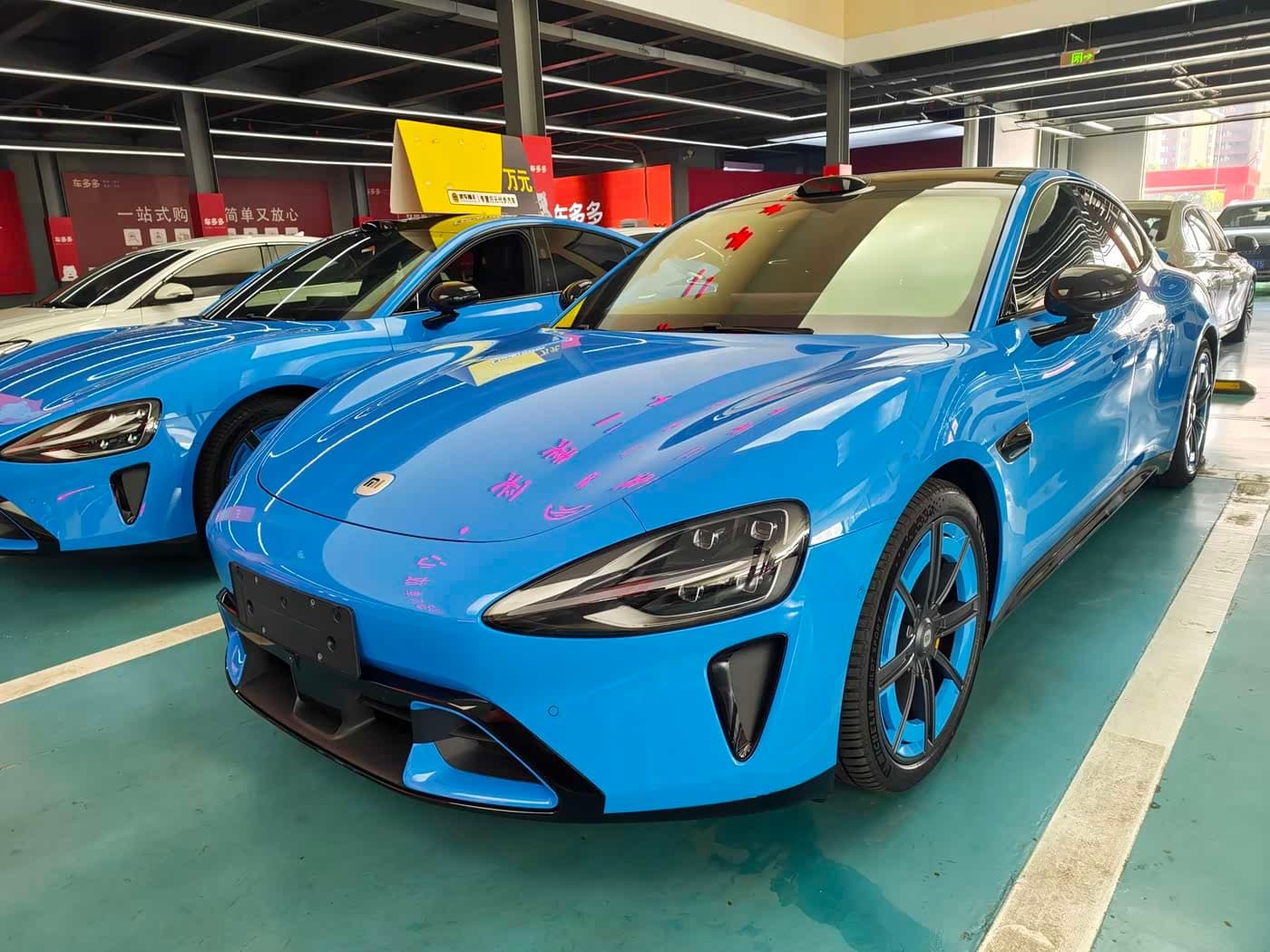 2026 Xiaomi Auto Xiaomi SU7 Blue, 1,000 km, China export – photo 3