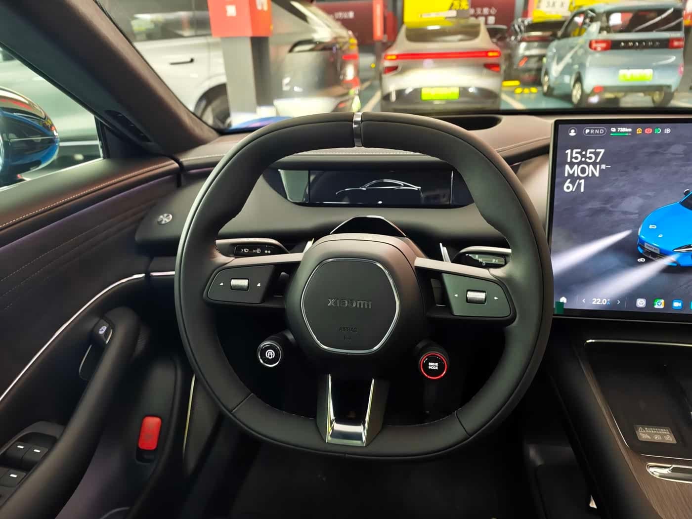 2026 Xiaomi Auto Xiaomi SU7 Blue, 1,000 km, China export – photo 5