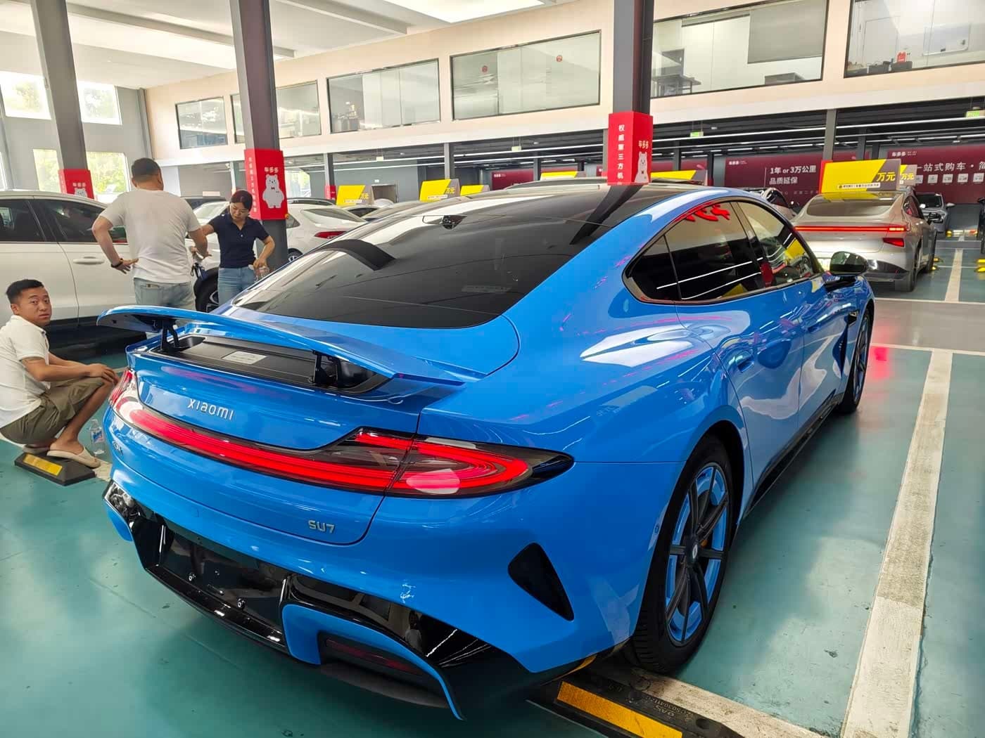2026 Xiaomi Auto Xiaomi SU7 Blue, 1,000 km, China export – photo 19