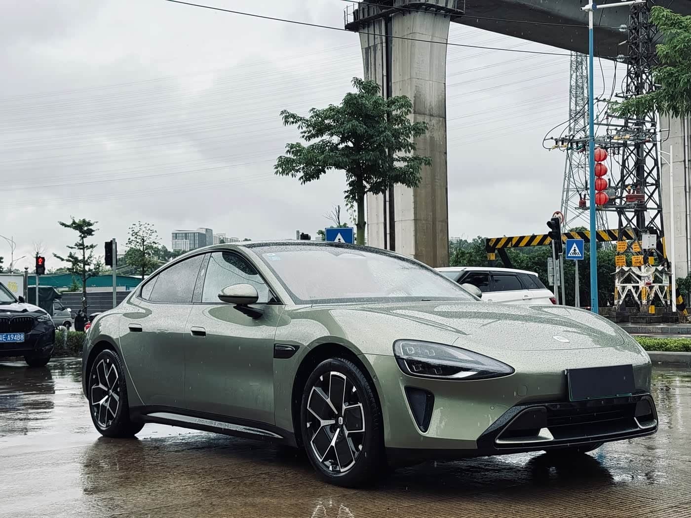 2024 Xiaomi Auto Xiaomi SU7 Green, 12,000 km, China export – photo 3