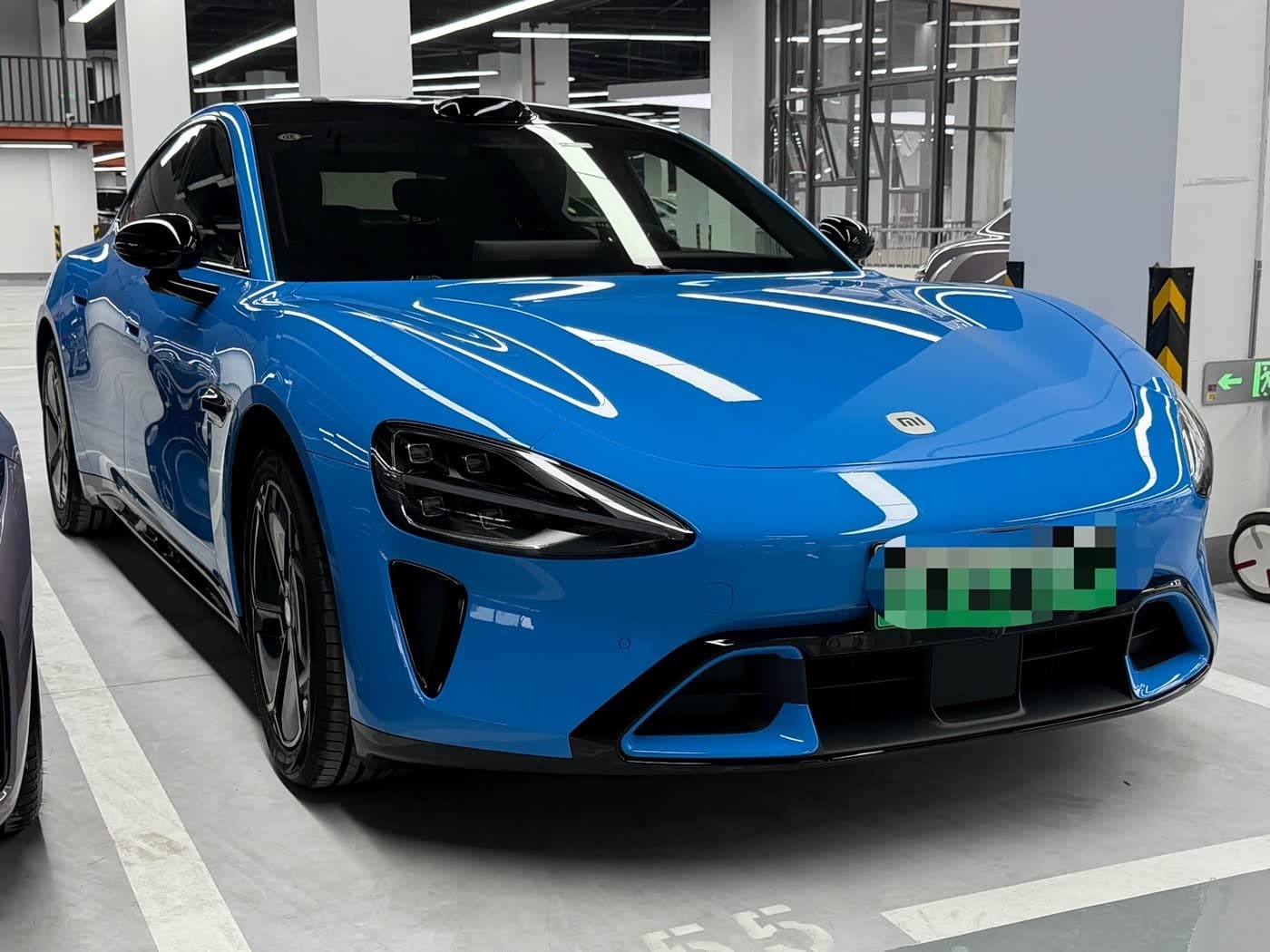 2026 Xiaomi Auto Xiaomi SU7 Blue, 10,000 km, China export – photo 3