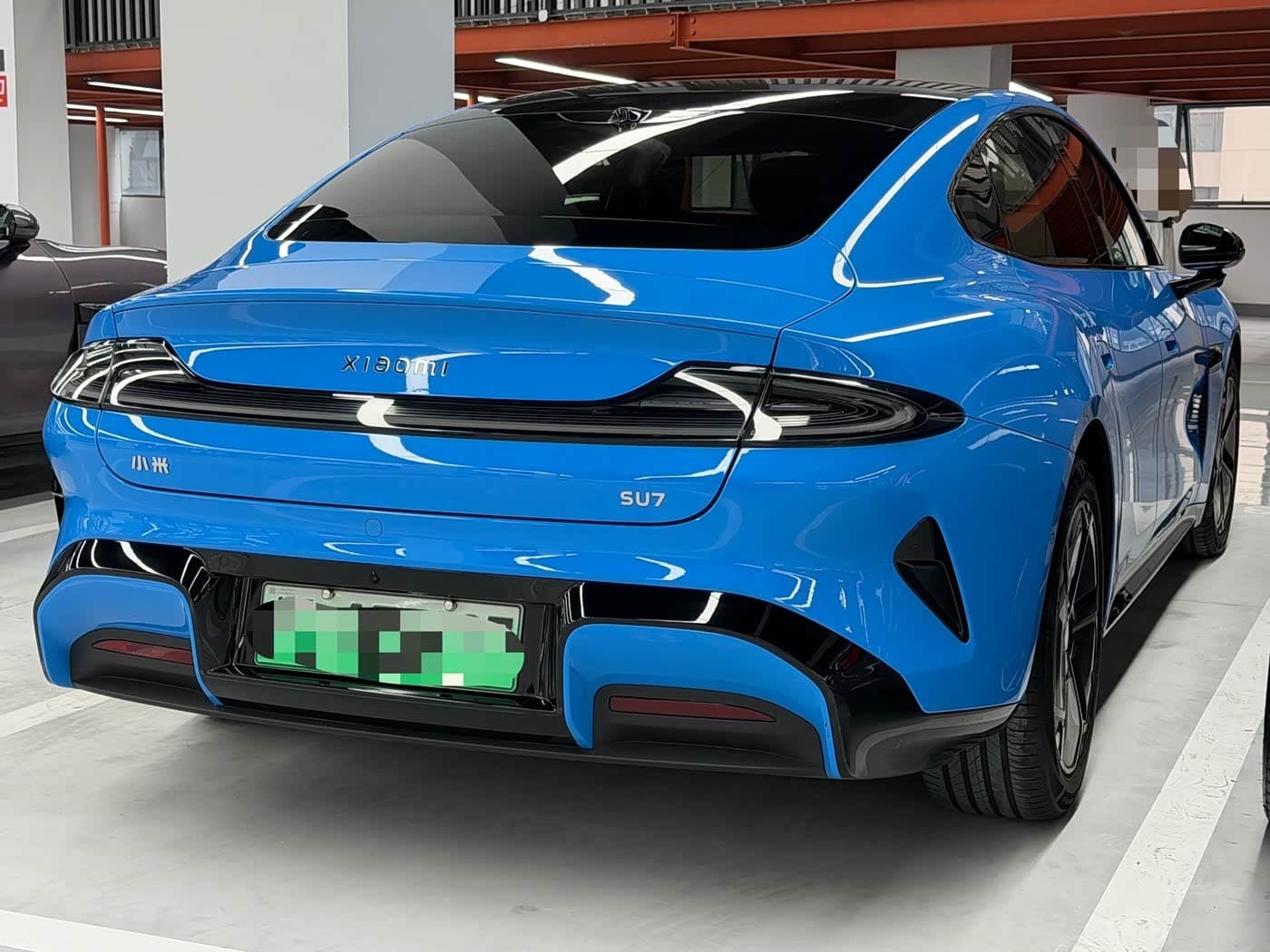 2026 Xiaomi Auto Xiaomi SU7 Blue, 10,000 km, China export – photo 6