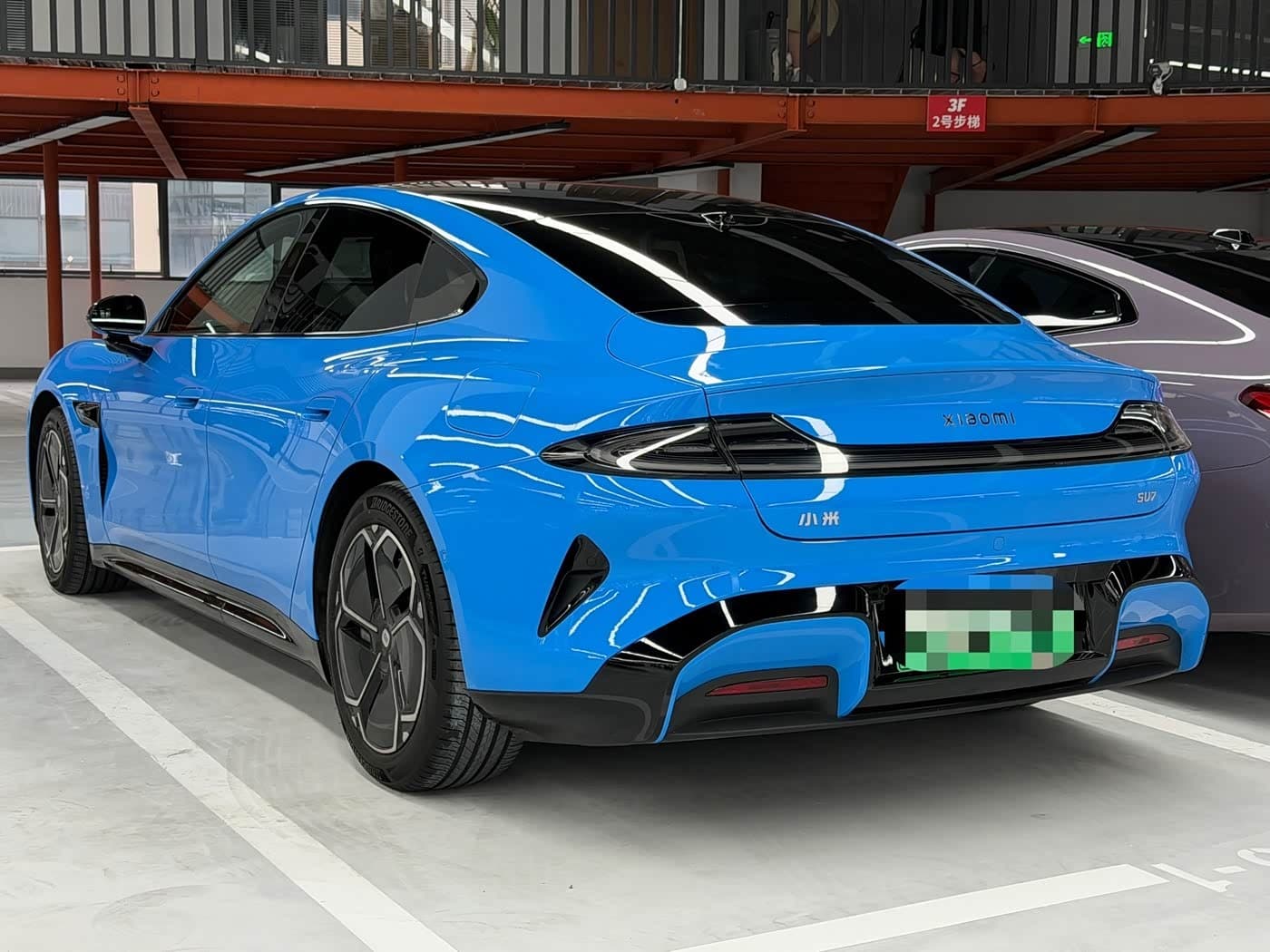 2026 Xiaomi Auto Xiaomi SU7 Blue, 10,000 km, China export – photo 5
