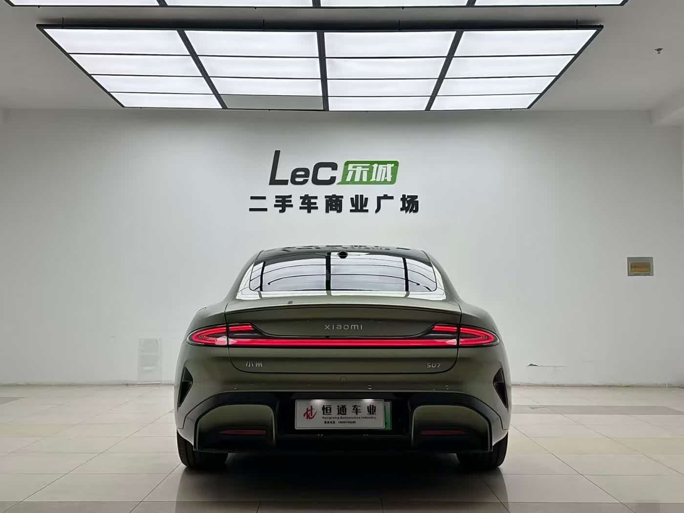 2024 Xiaomi Auto Xiaomi SU7 Green, 7,000 km, China export – photo 8