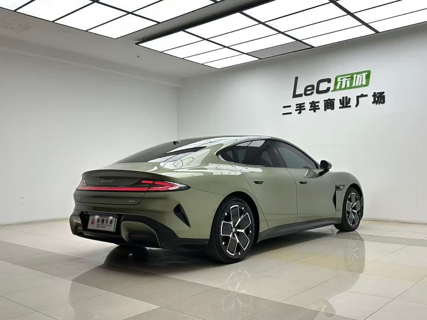 2024 Xiaomi Auto Xiaomi SU7 Green, 7,000 km, China export – photo 9