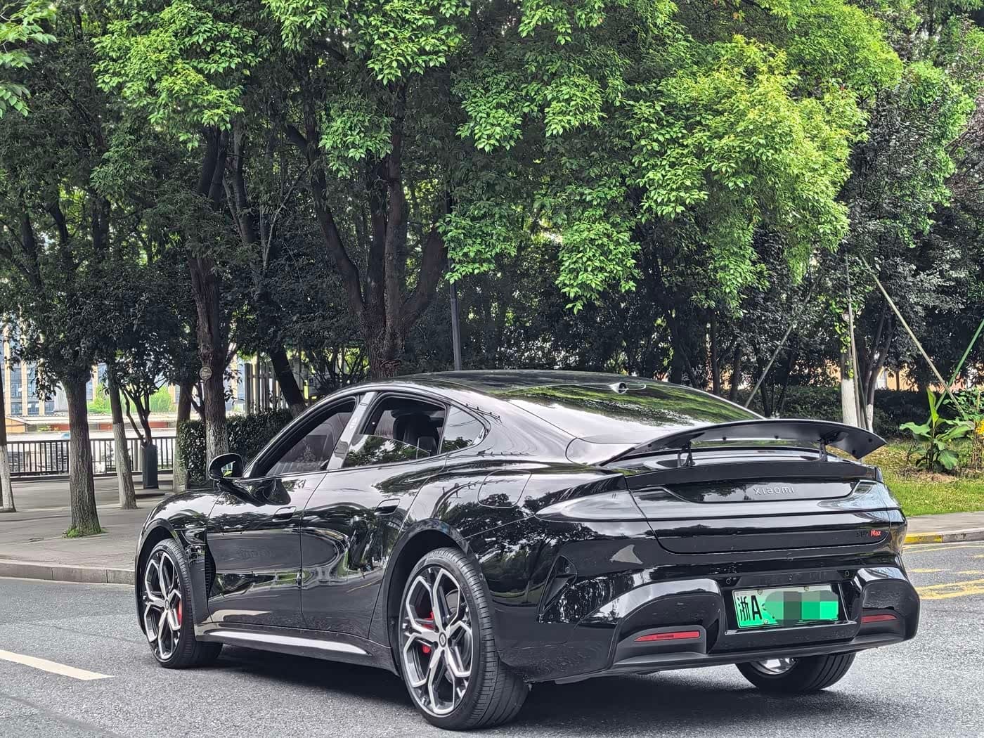2026 Xiaomi Auto Xiaomi SU7 Black, 3,100 km, China export – photo 5