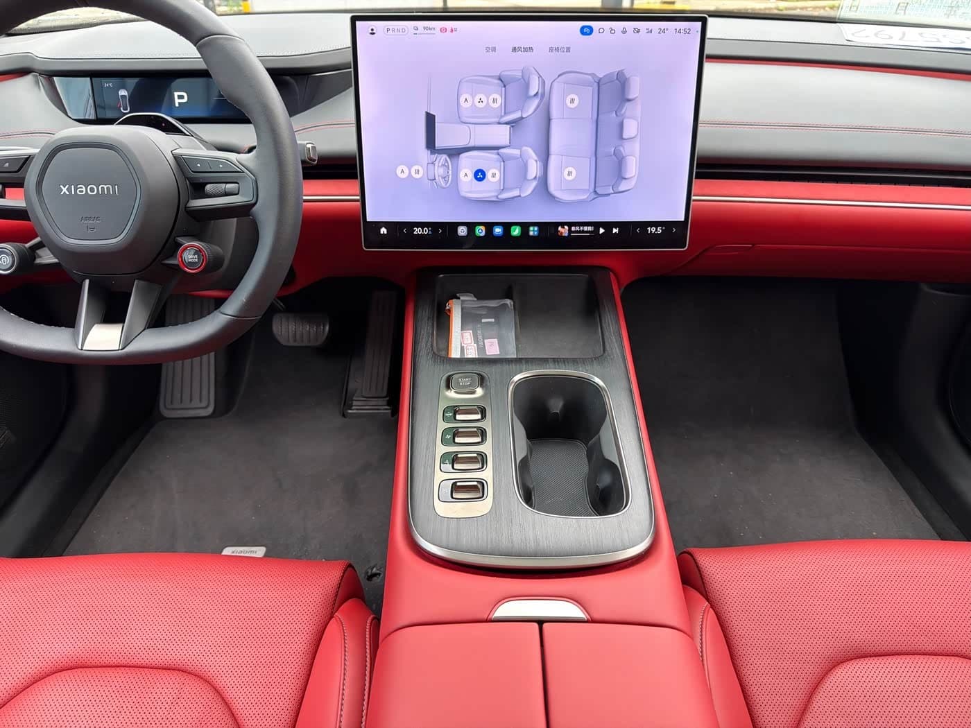 2024 Xiaomi Auto Xiaomi SU7 Red, 33,000 km, China export – photo 8