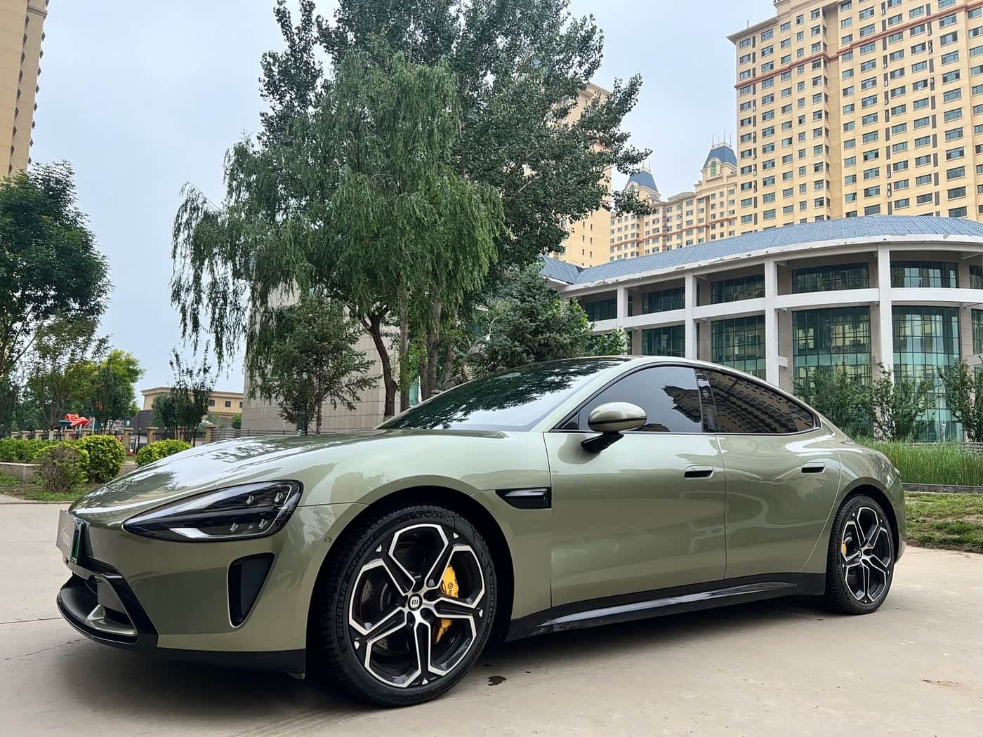2024 Xiaomi Auto Xiaomi SU7 Green, 28,000 km, China export – photo 3