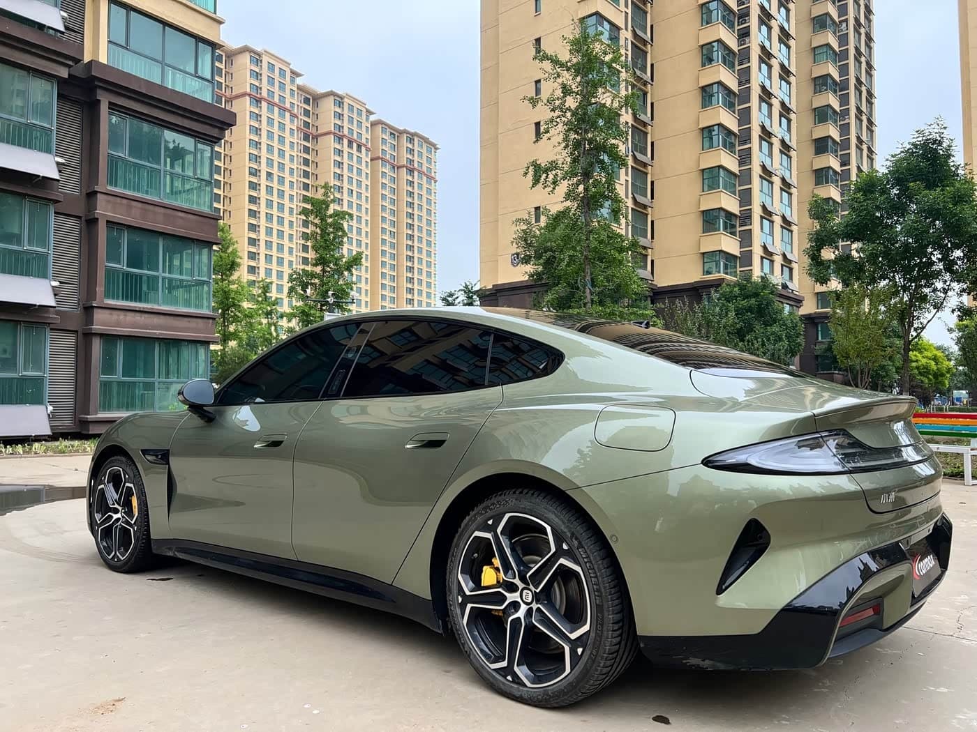 2024 Xiaomi Auto Xiaomi SU7 Green, 28,000 km, China export – photo 6