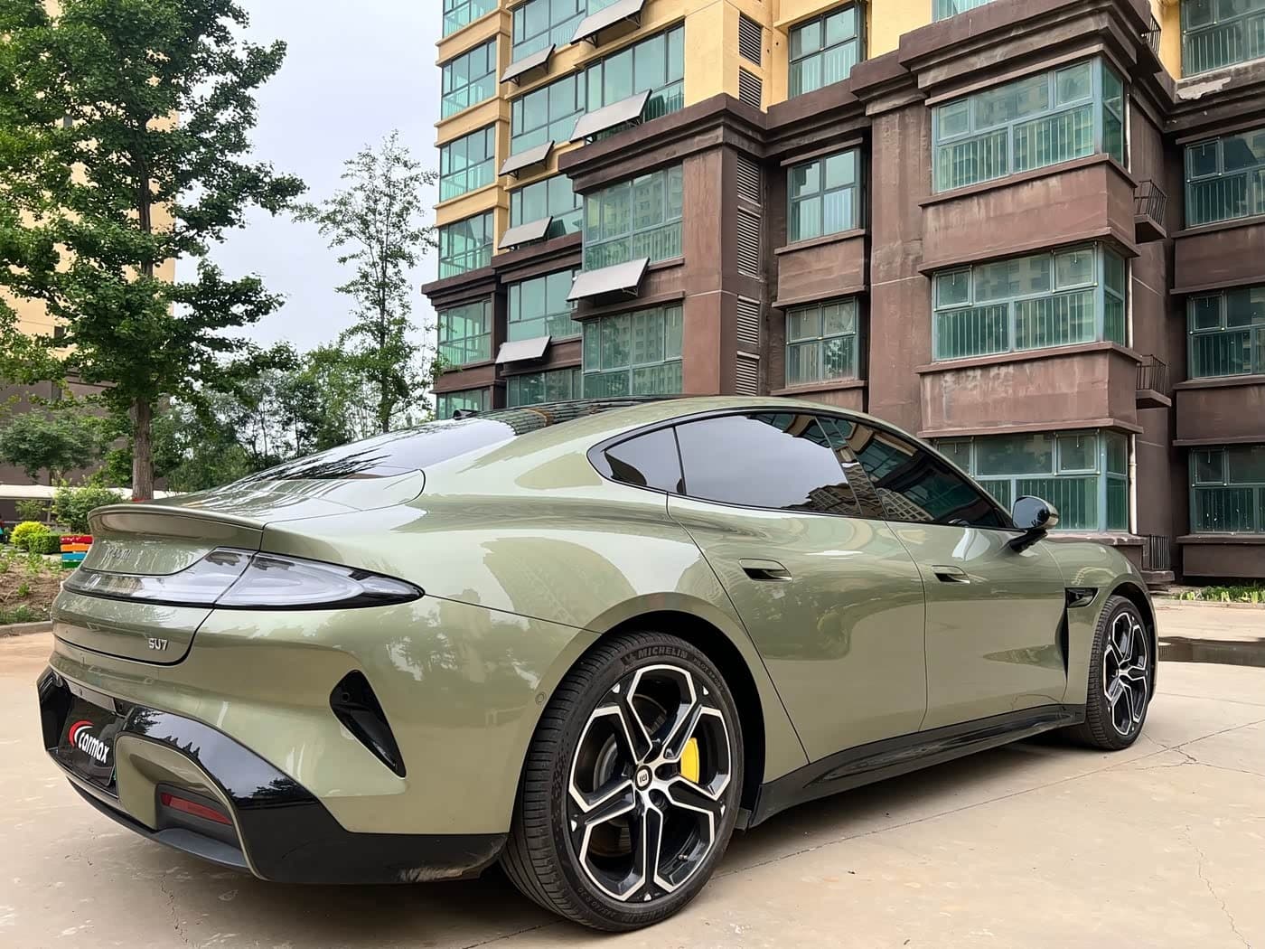 2024 Xiaomi Auto Xiaomi SU7 Green, 28,000 km, China export – photo 4