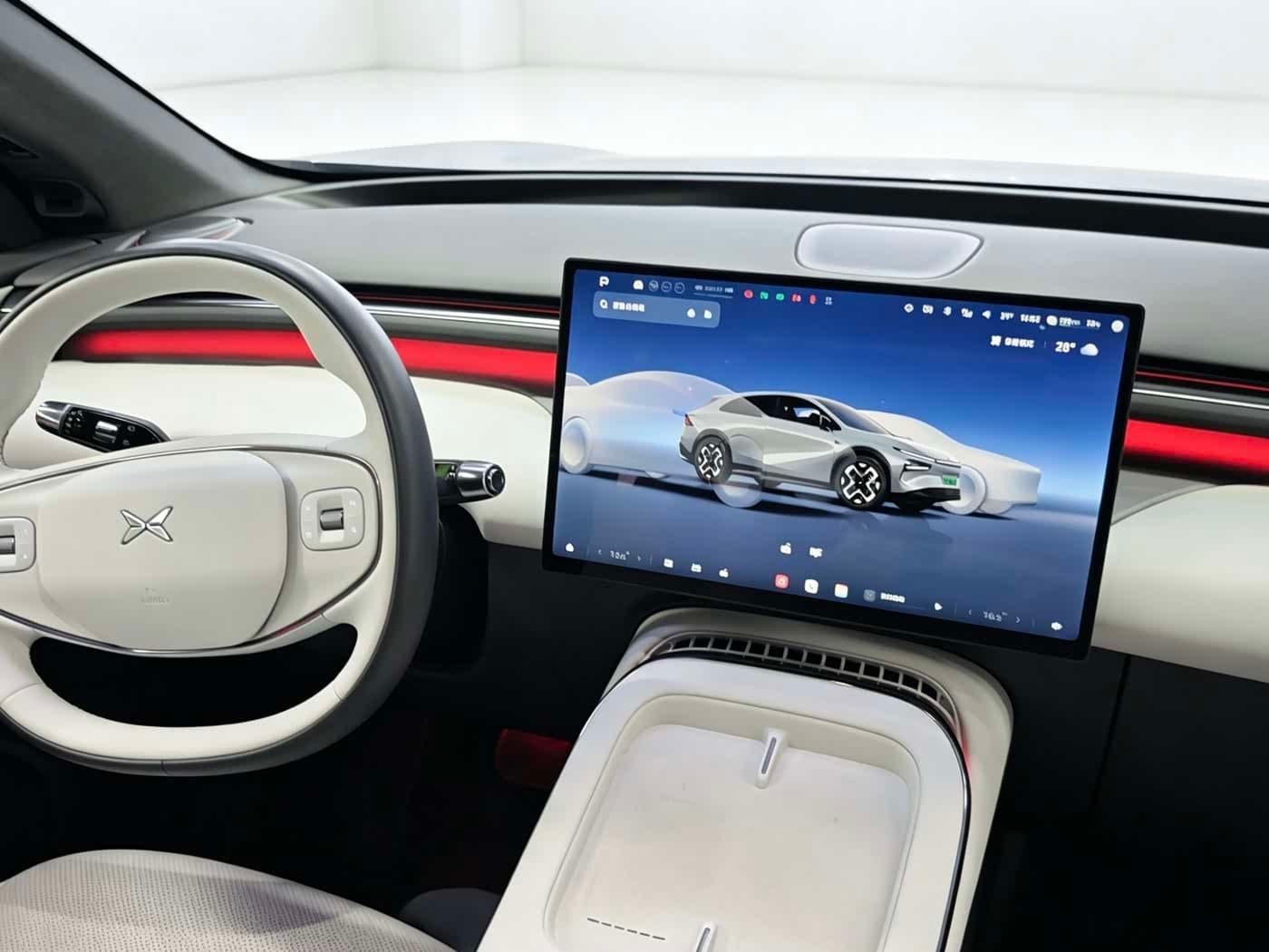 2025 XPeng G7 رمادي فضي, 10,000 km, China export – photo 5