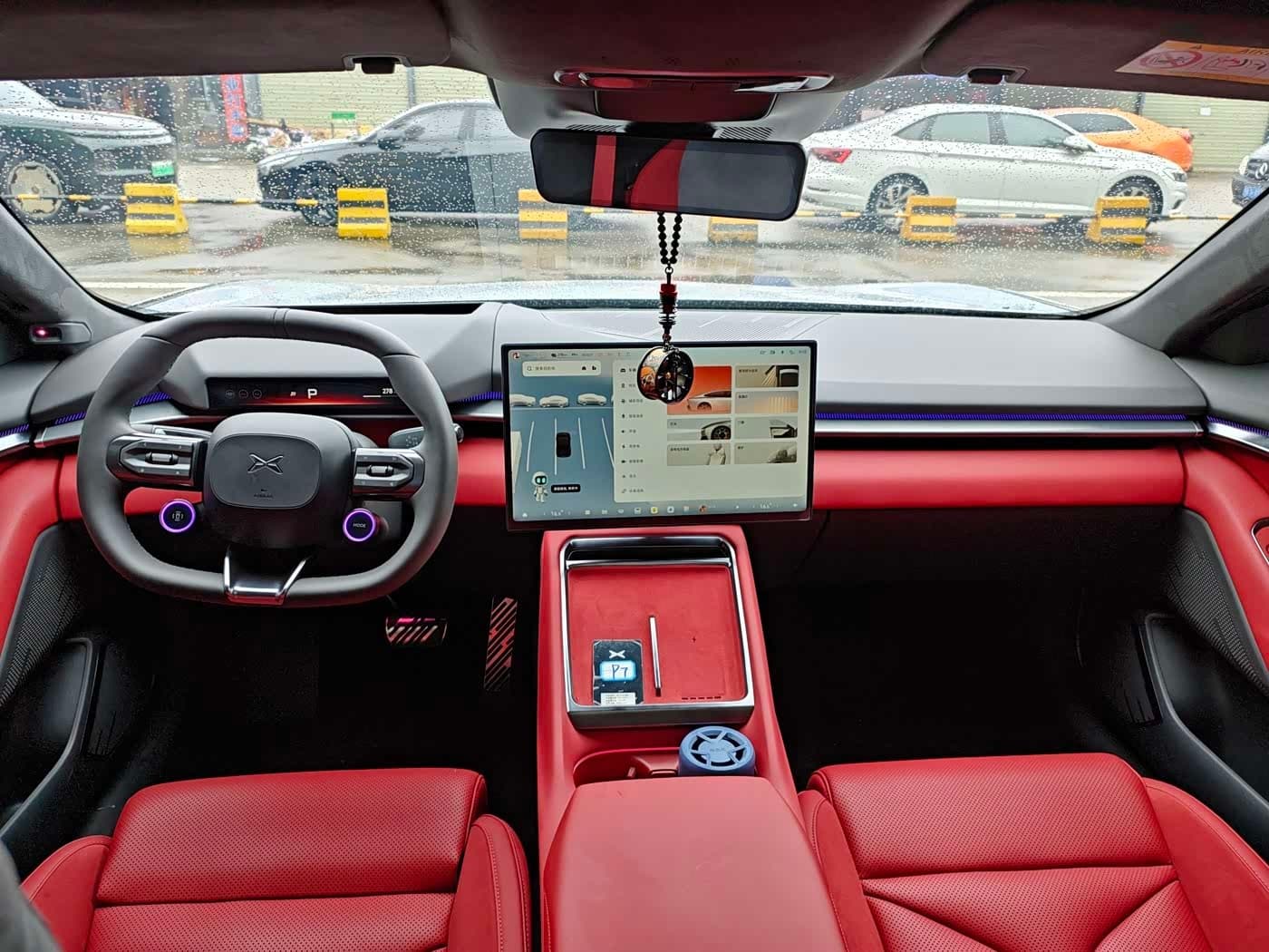 2025 XPeng P7 Gris Plata, 10,000 km, China export – photo 13