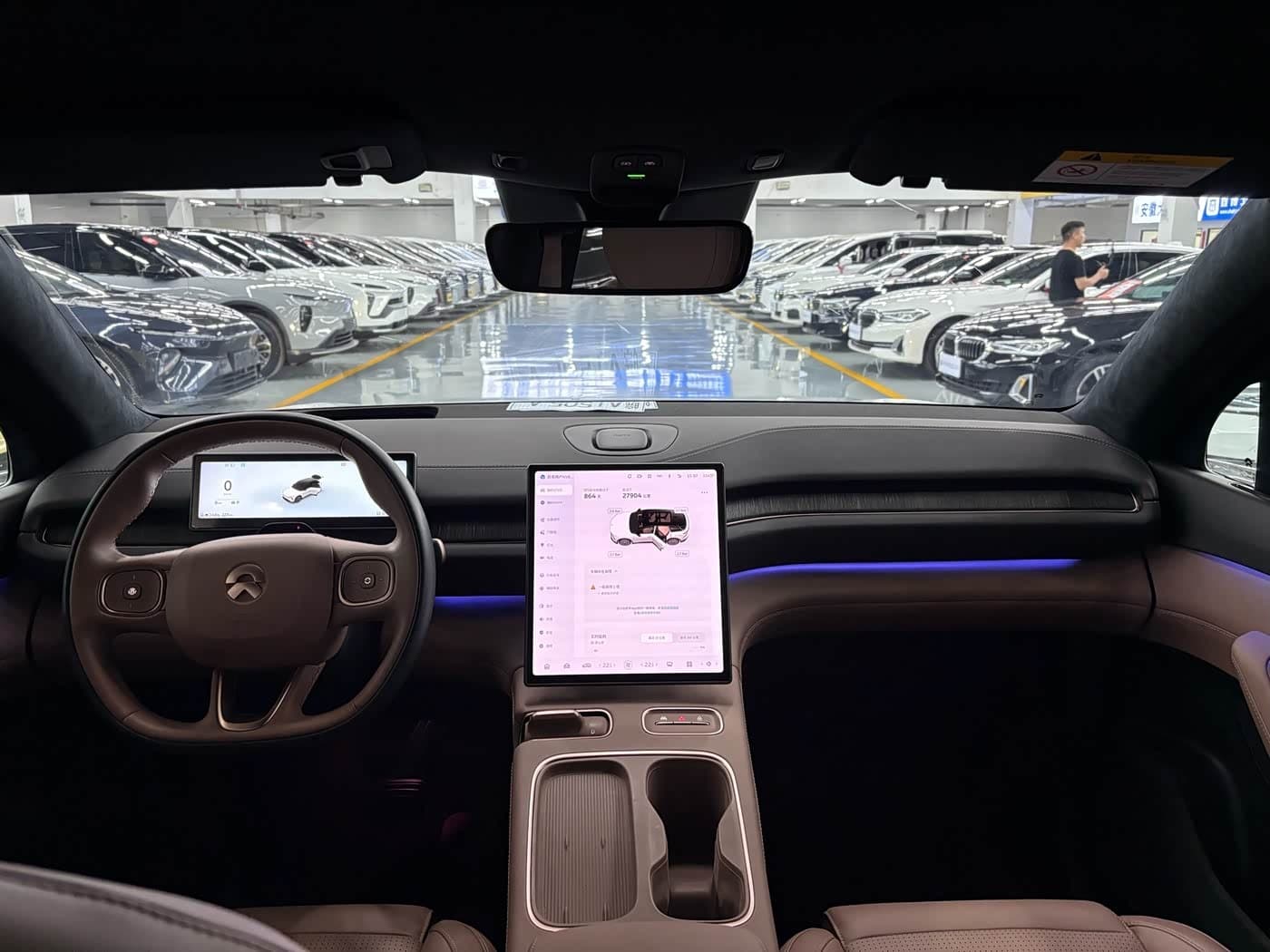 2024 NIO ES6 White, 27,000 km, China export – photo 7