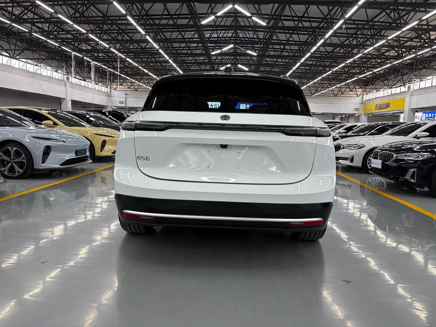 2024 NIO ES6 White, 27,000 km, China export – photo 11