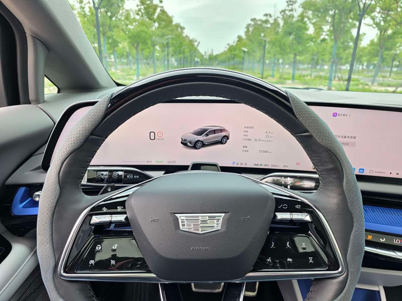 2024 Cadillac IQ Ao Ge Blue, 57,000 km, China export – photo 19