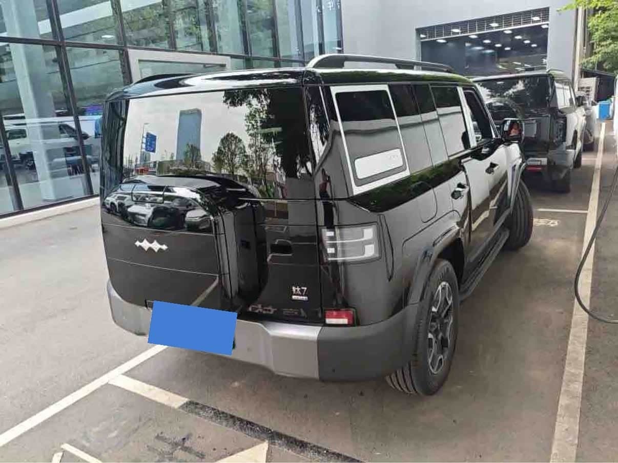 2025 Fang Cheng Bao Titanium 7 Black, 100 km, China export – photo 3