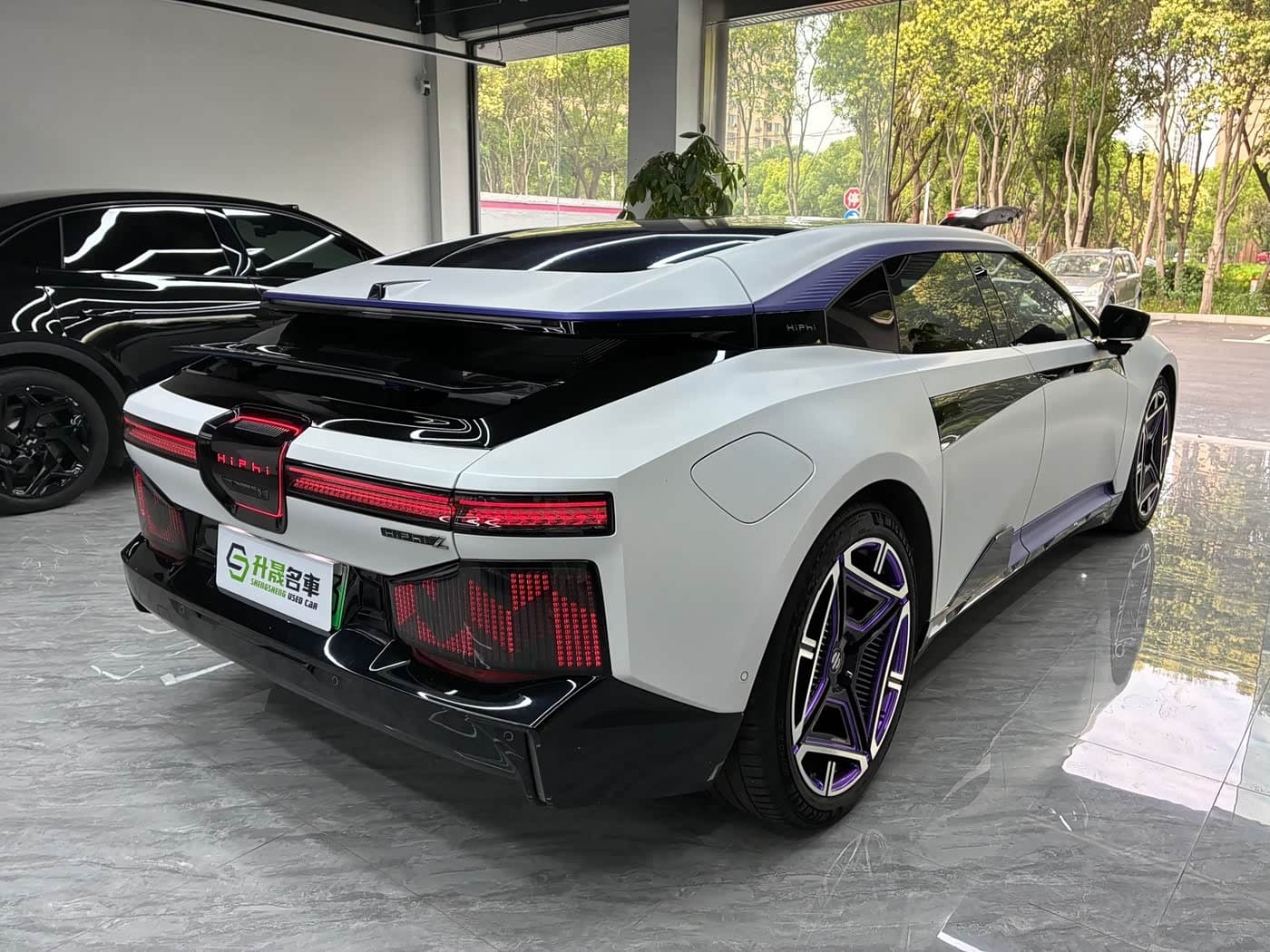2022 Hiphi Z White, 58,000 km, China export – photo 9