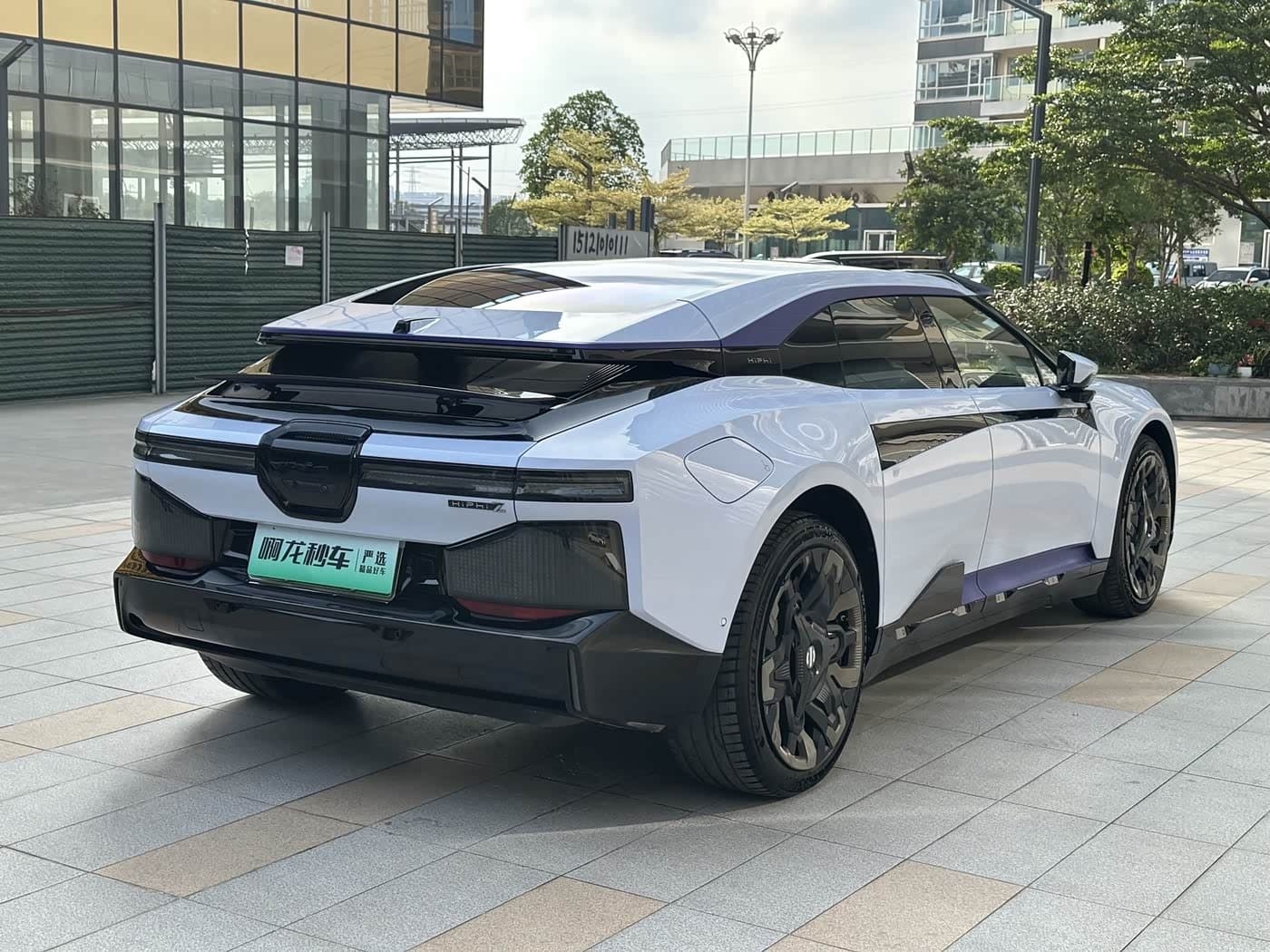 2022 Hiphi Z Blue, 12,100 km, China export – photo 5